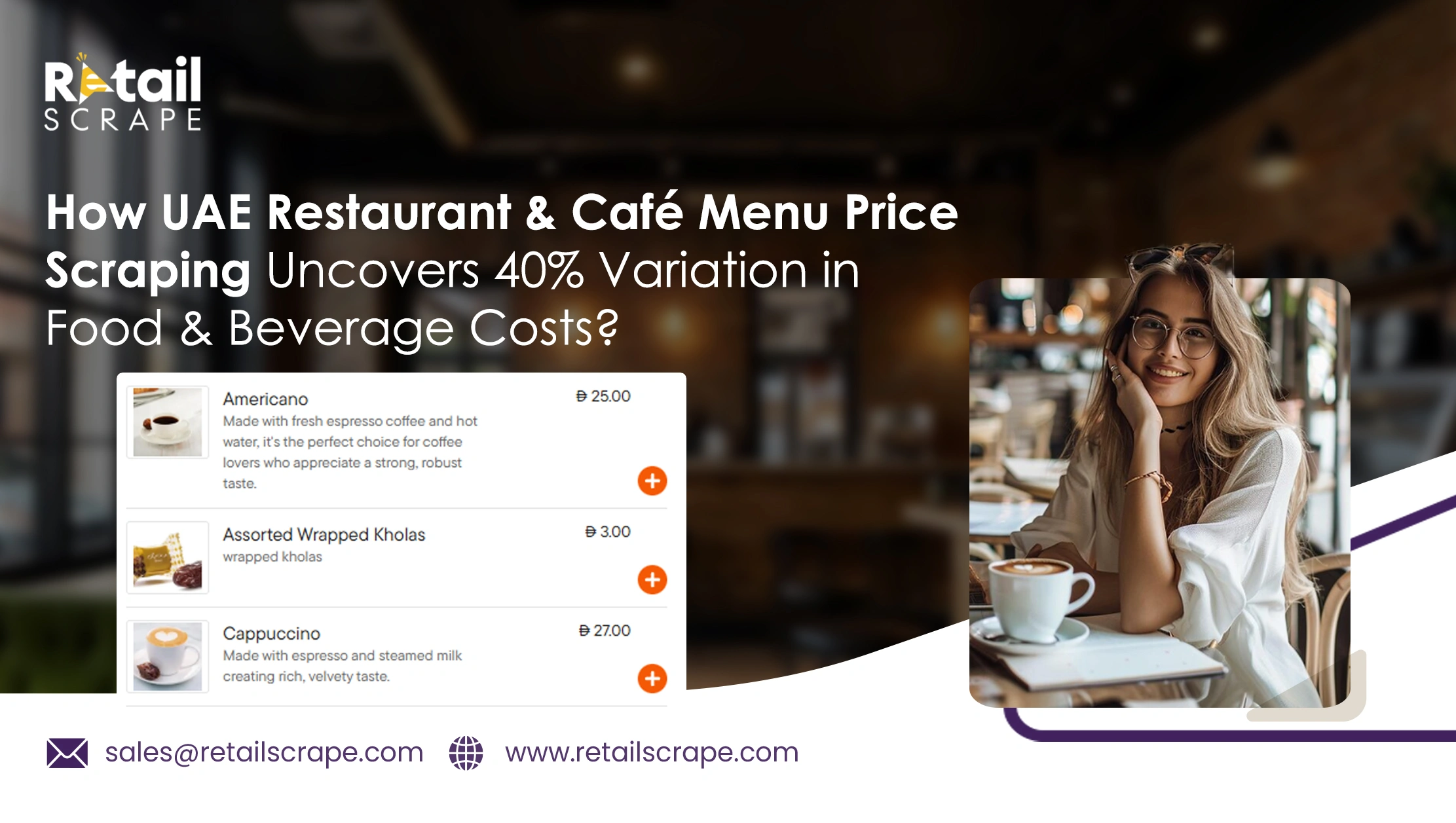 How UAE Restaurant & Café Menu Price Scraping Uncovers 40% Variation in Food & Beverage Costs?