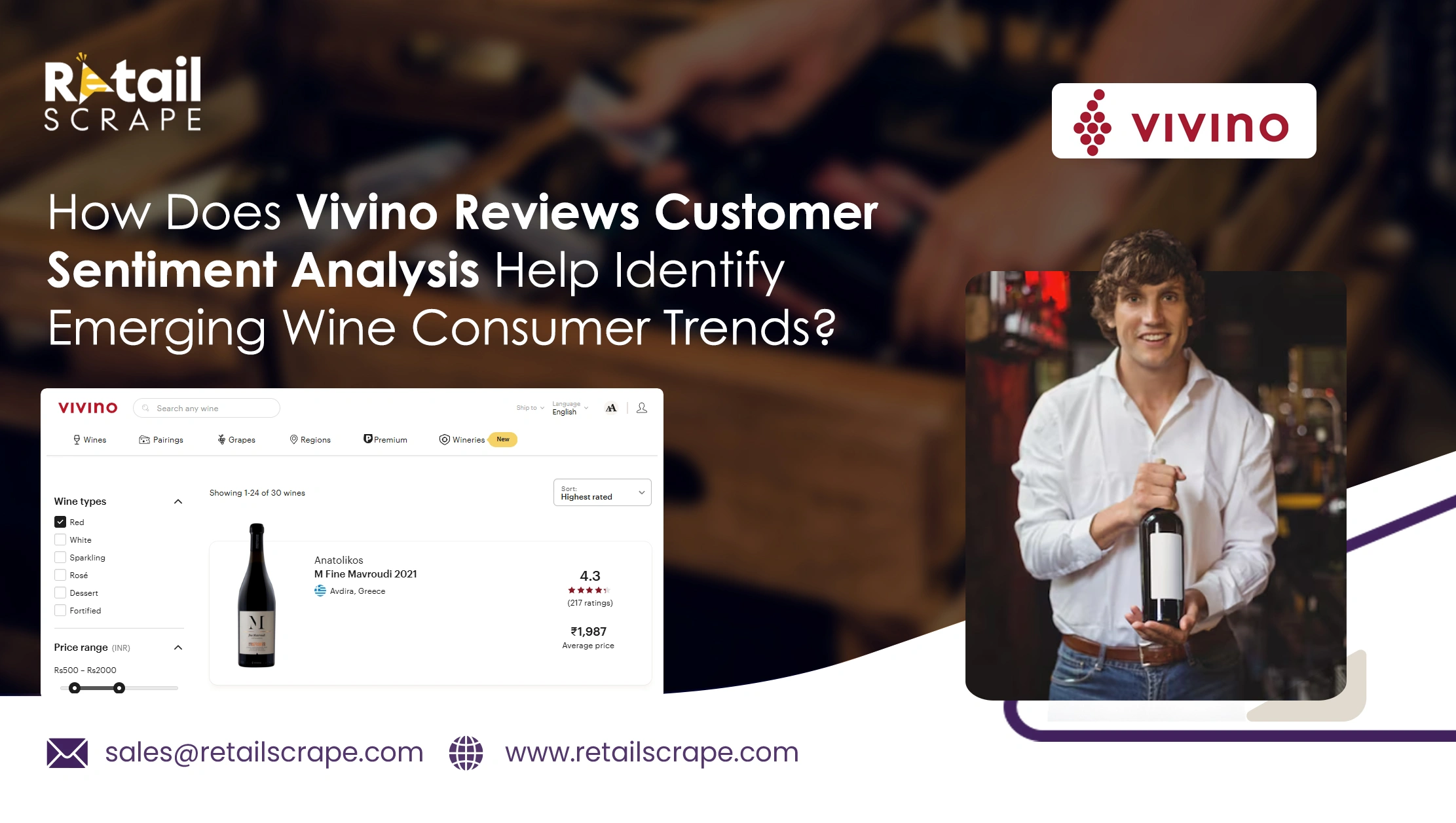 How Does Vivino Reviews Customer Sentiment Analysis Help Identify Emerging Wine Consumer Trends