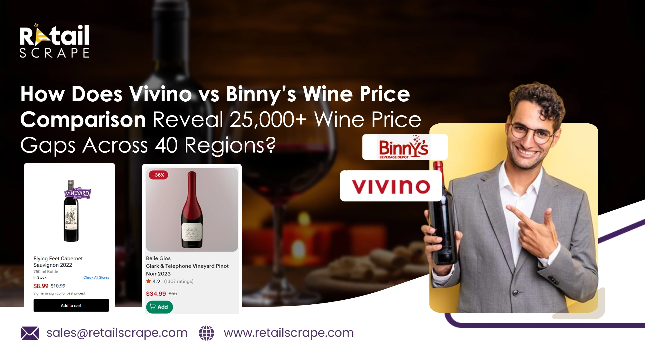 How Does Vivino vs Binny’s Wine Price Comparison Reveal 25,000+ Wine Price Gaps Across 40 Regions?
