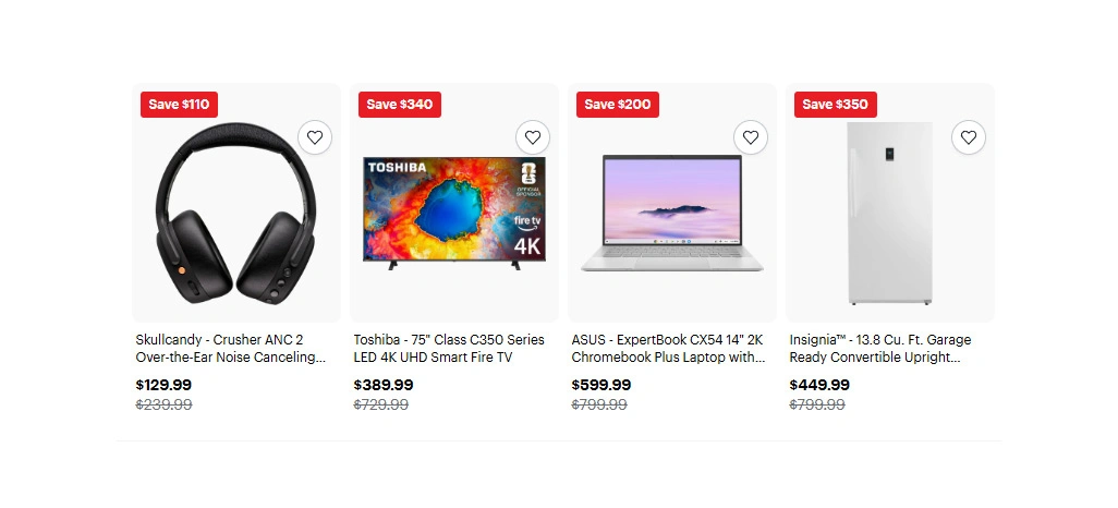 Strategic Promotional Patterns Observed Across Electronics Retailers