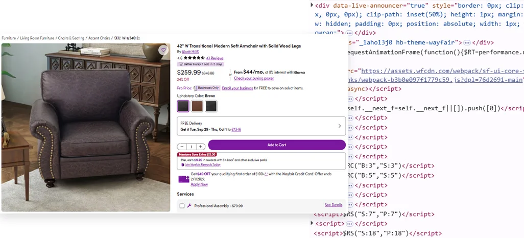 Strategic Historical Data Management for Long-Term Furniture Pricing Analysis