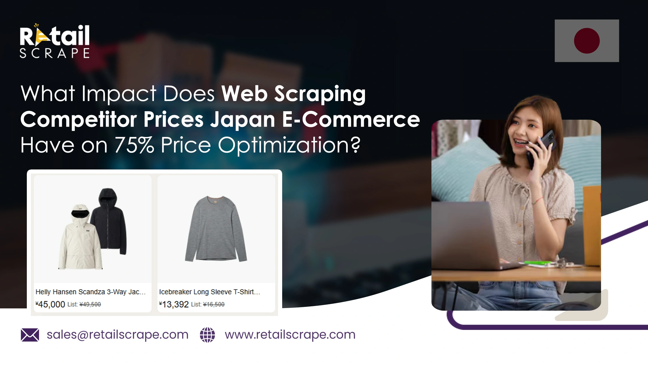 What Impact Does Web Scraping Competitor Prices Japan E-Commerce Have on 75% Price Optimization?