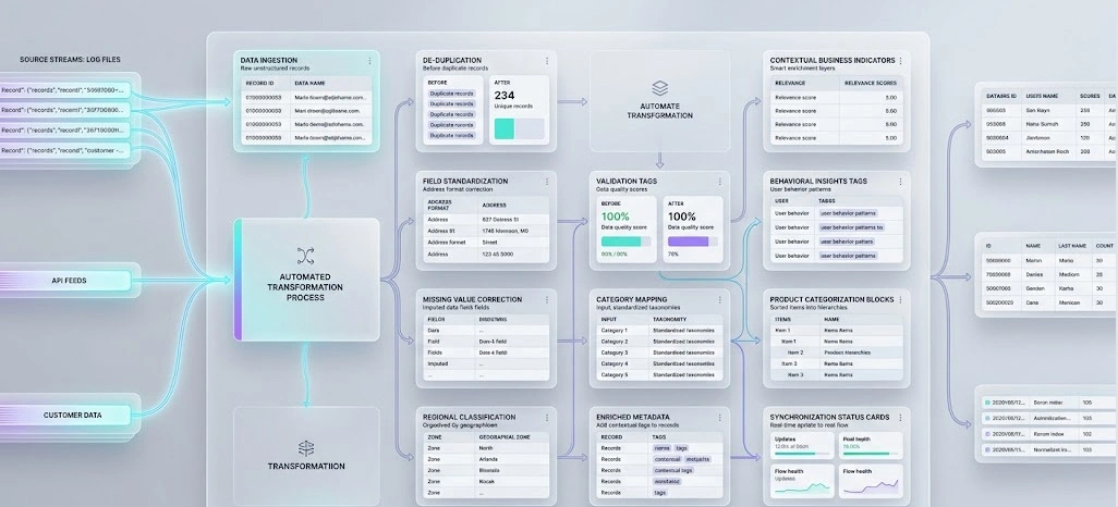 Improving Structured Workflows Through Intelligent Transformation Processes