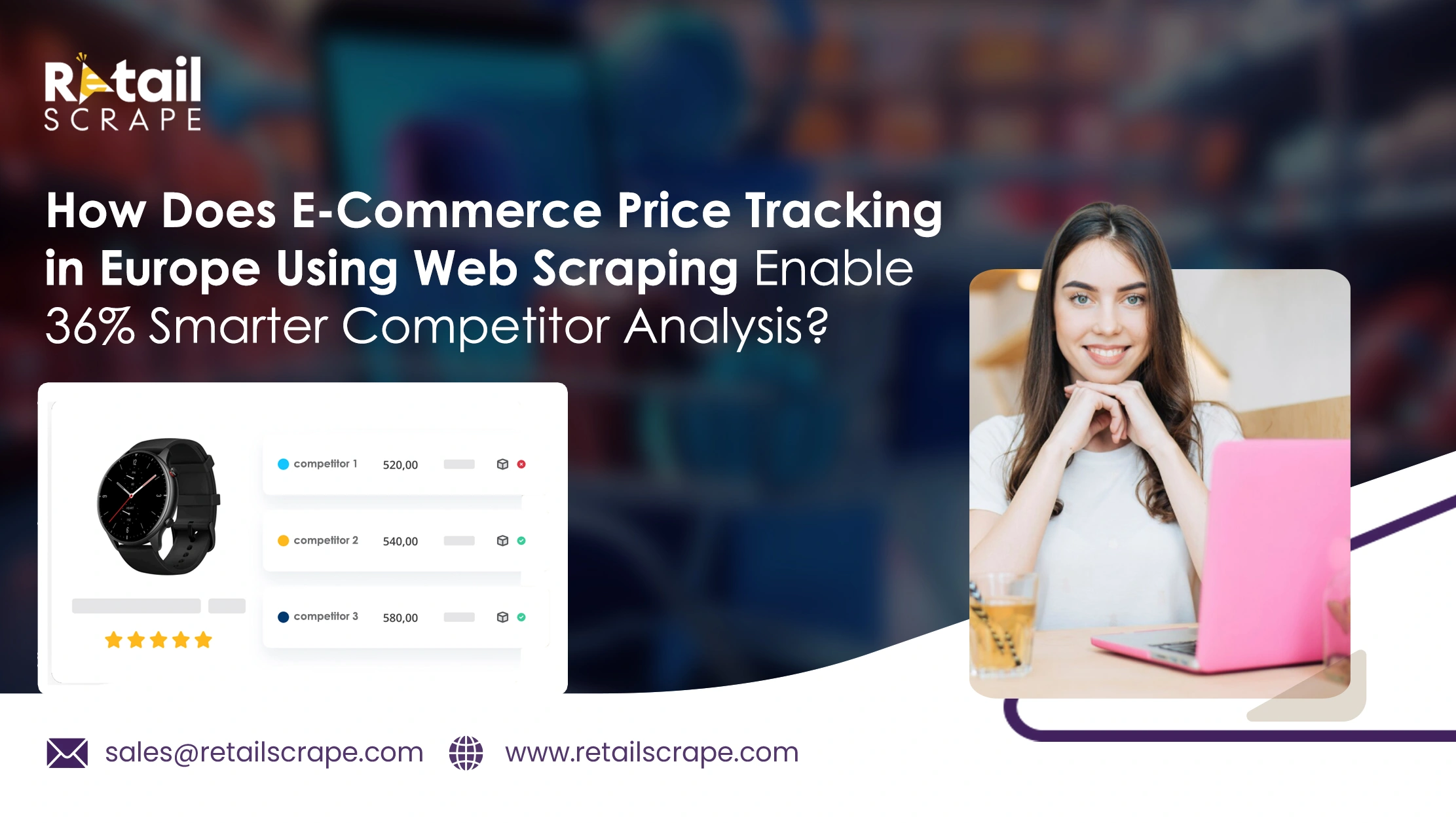 How Does E-Commerce Price Tracking in Europe Using Web Scraping Enable 36% Smarter Competitor Analysis?
