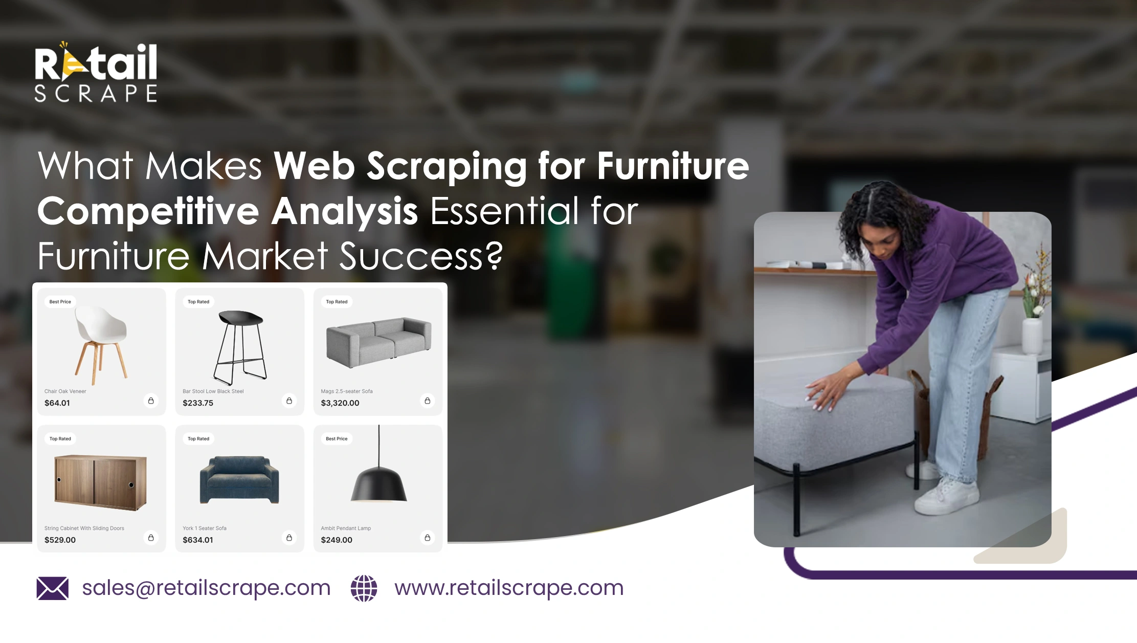 What Makes Web Scraping for Furniture Competitive Analysis Essential for Furniture Market Success?