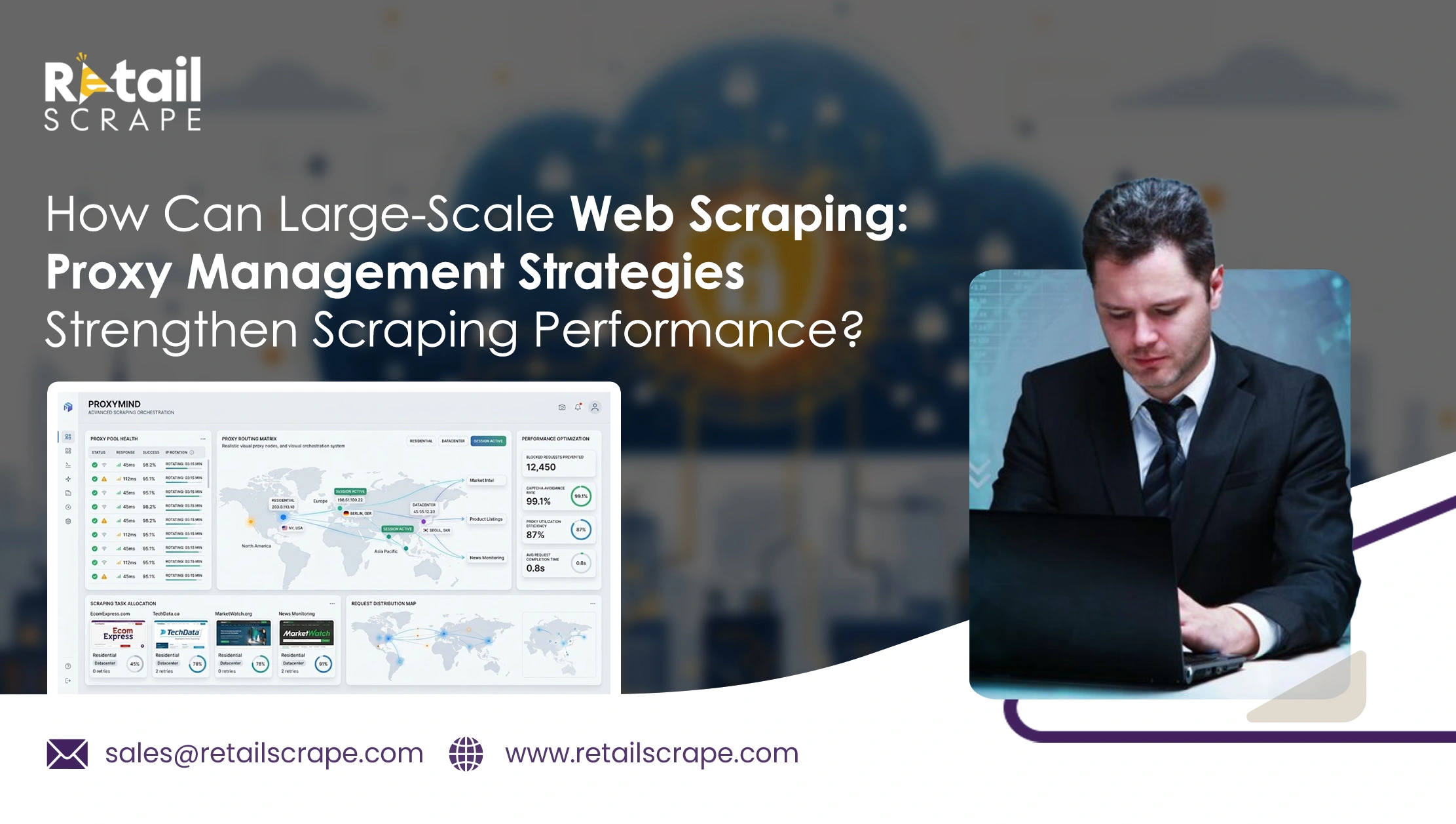 How Can Large Scale Web Scraping Proxy Management Strategies Strengthen Scraping Performance