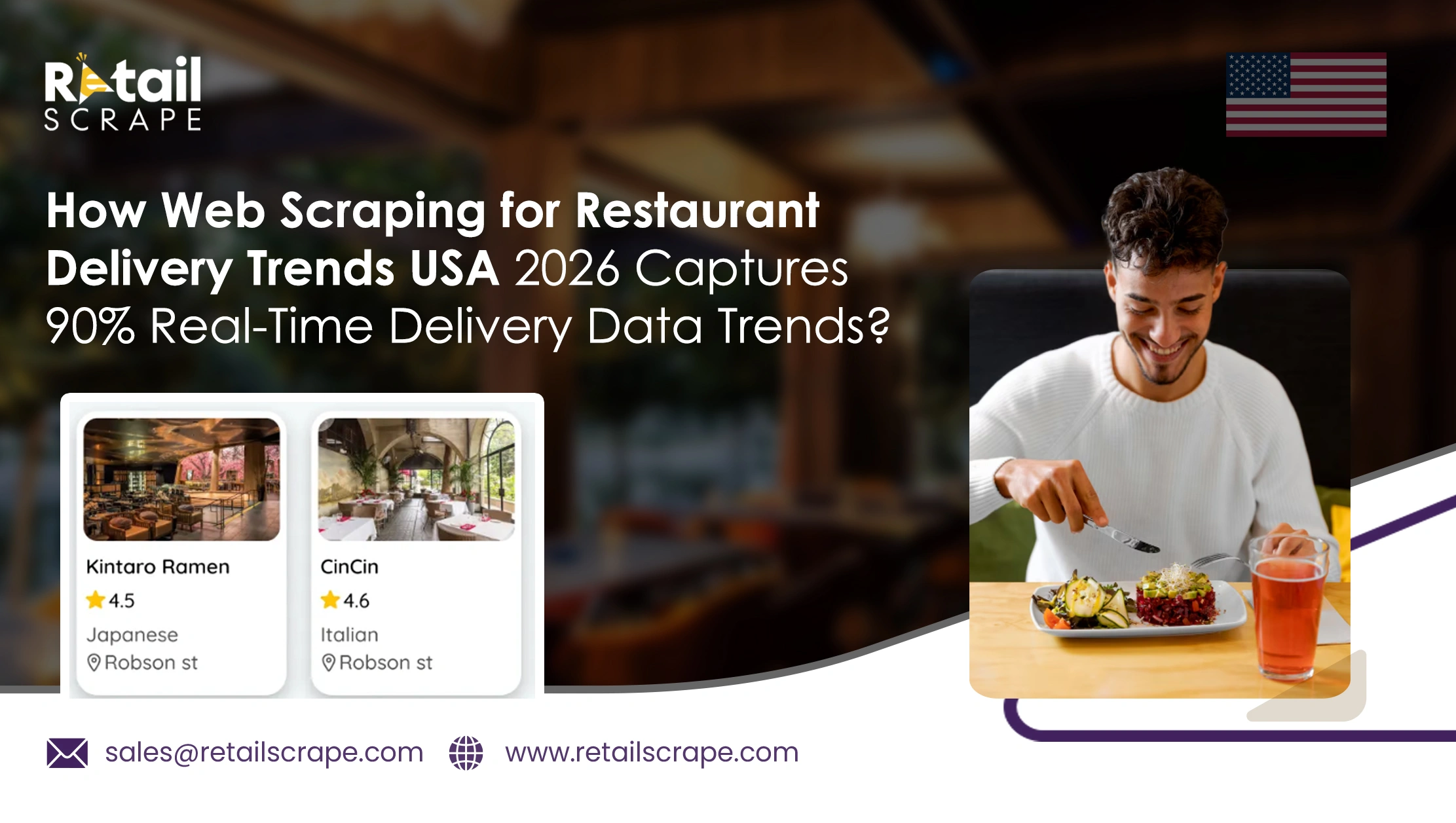 How Web Scraping for Restaurant Delivery Trends USA 2026 Captures 90% Real-Time Delivery Data Trends?