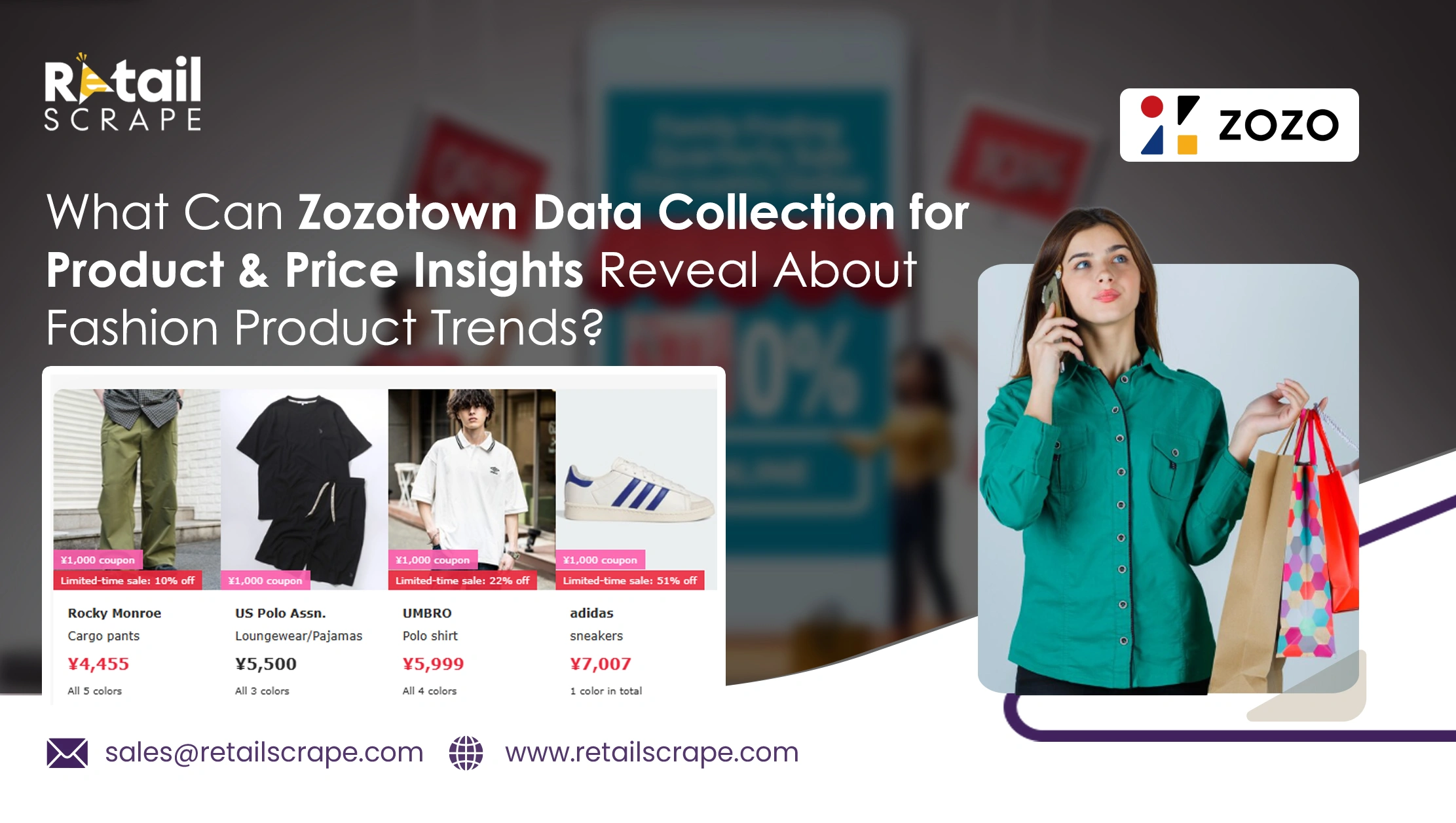 What Can Zozotown Data Collection for Product & Price Insights Reveal About Fashion Product Trends?