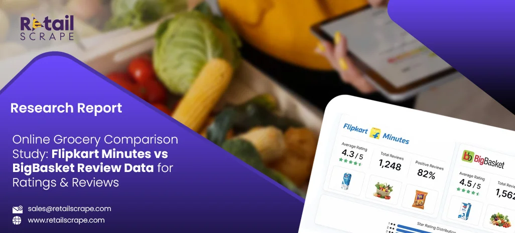 Flipkart Minutes vs BigBasket Review Data