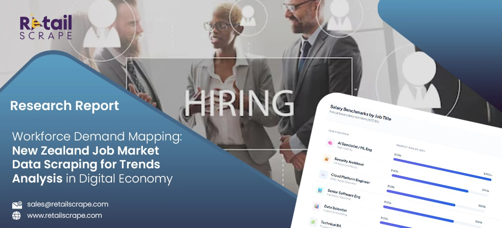 Workforce Demand Mapping: New Zealand Job Market Data Scraping for Trends Analysis in Digital Economy