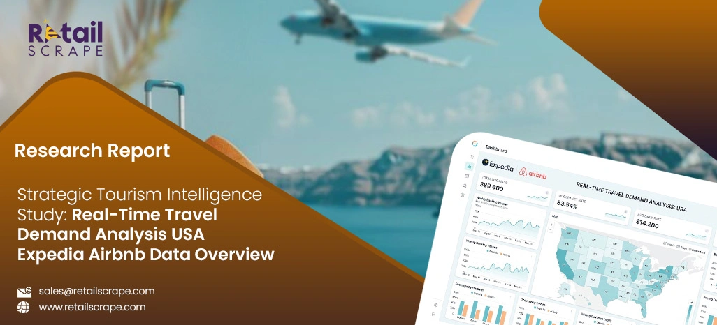 Strategic Tourism Intelligence Study: Real-Time Travel Demand Analysis USA Expedia Airbnb Data Overview